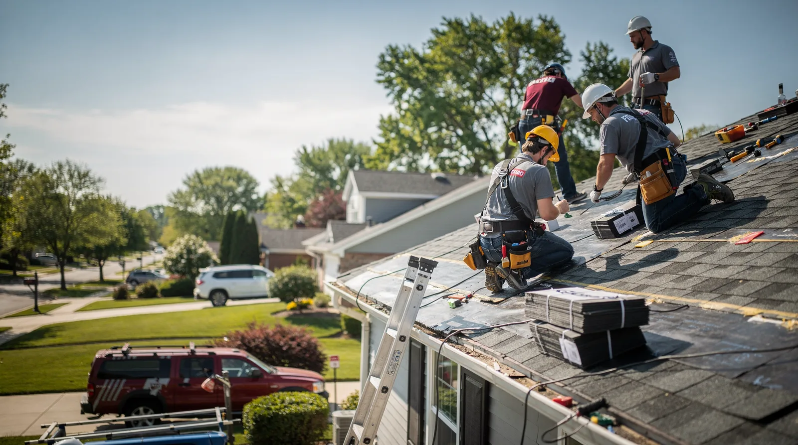 Roof Repair in Paw Paw, IL around you